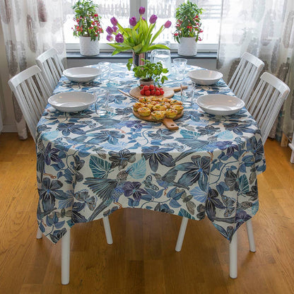 Blues Tablecloth 98x57” | Nanja Wedin Design