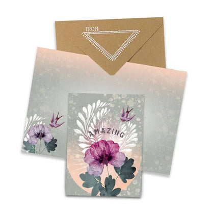Mini Amazing Greeting Card | Papaya