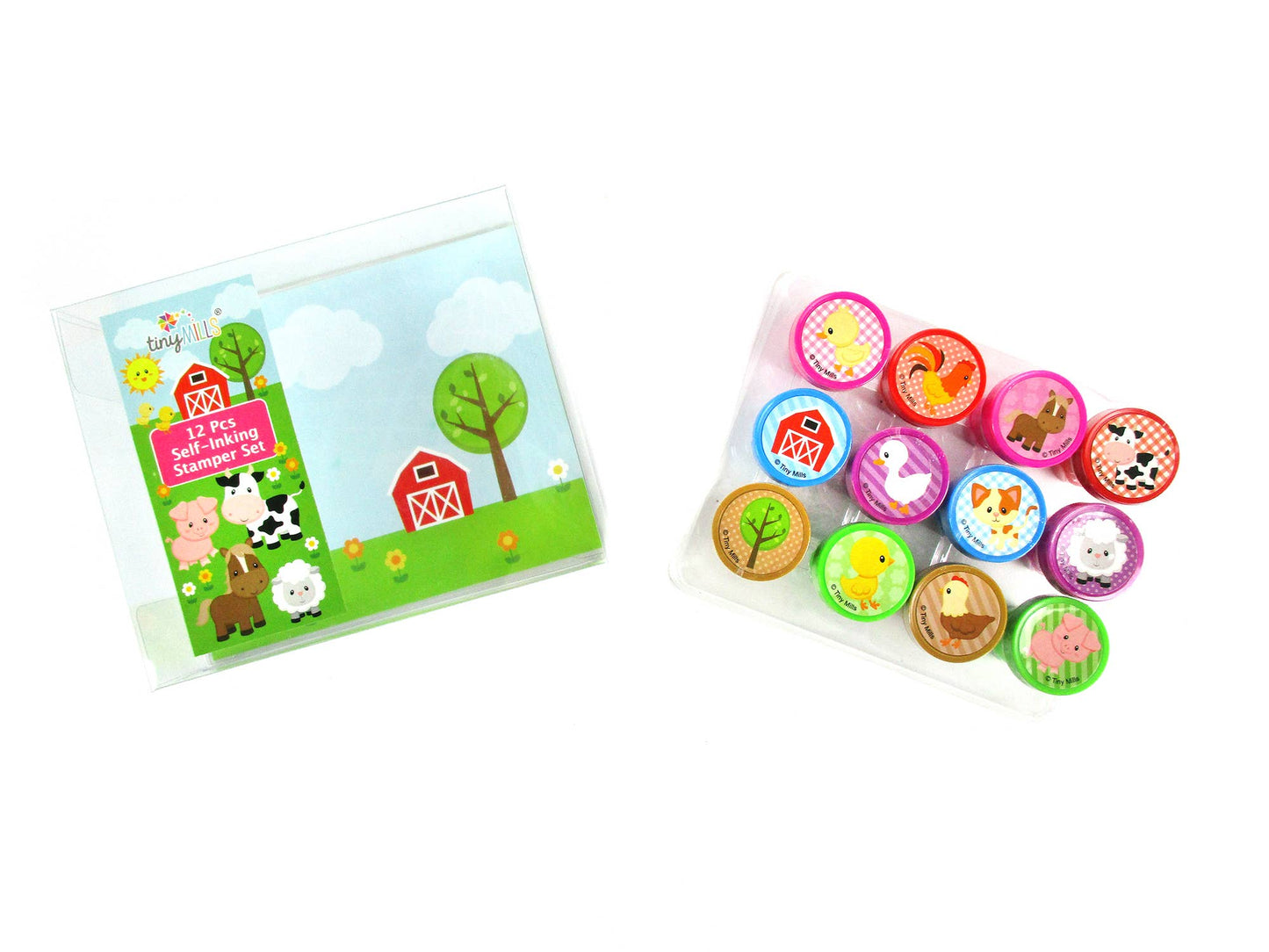 Farm Animals Stamp Kit | Tiny Mills