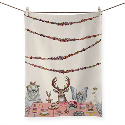 Cotton Printed Tea Towel (Various Prints) | Greenbox Art