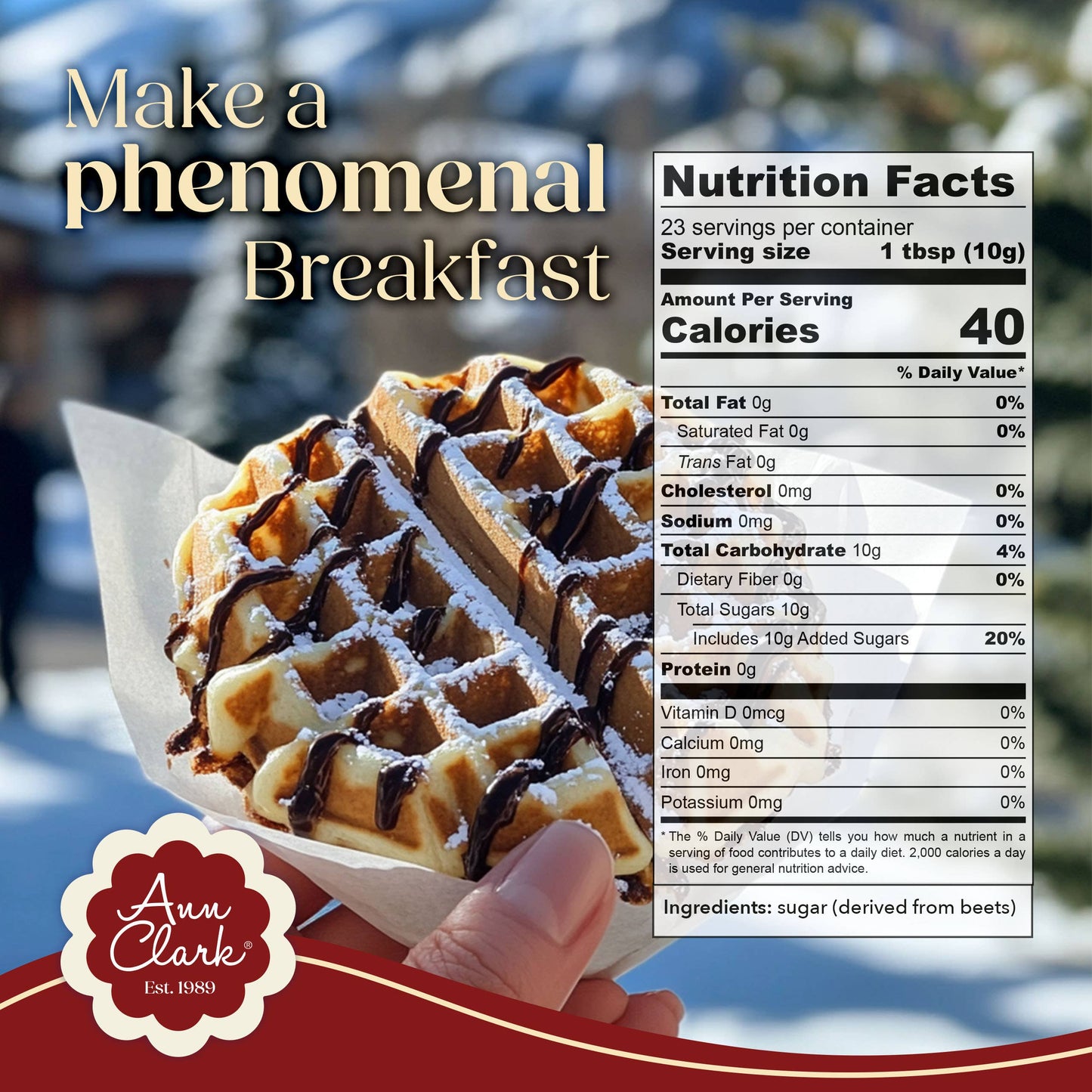 Authentic Belgian Pearl Sugar, 8 oz | Ann Clark