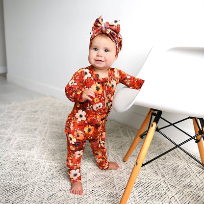 Auburn Ruffle Romper | Gigi & Max