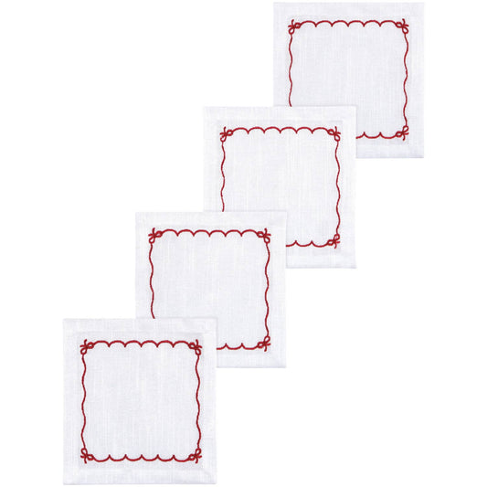 Bowtique Cocktail Napkins Set | Danica
