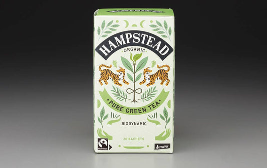 Organic Pure Green Tea  (20 Teabags) | Hampstead Organic