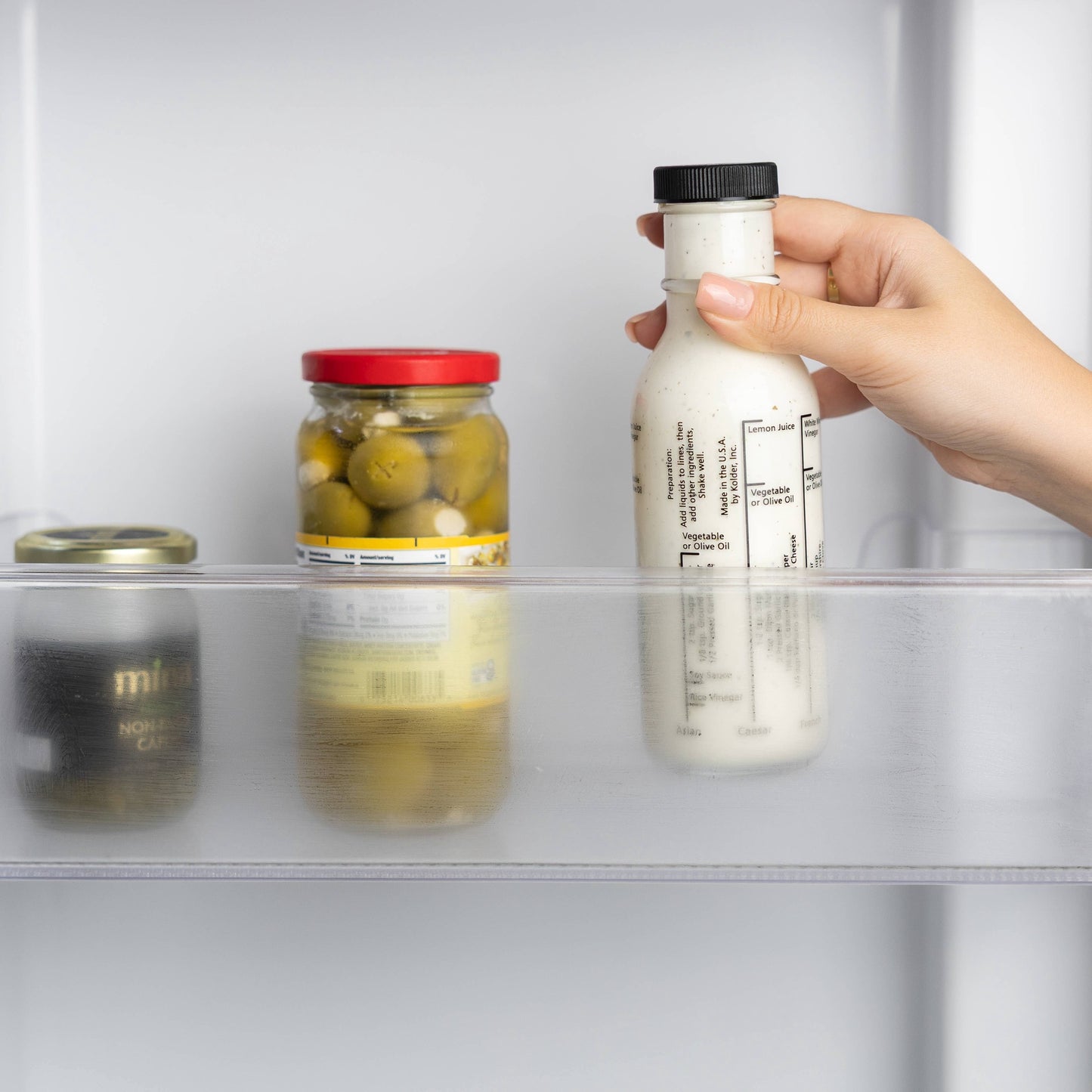 Glass Salad Dressing Shaker Bottle | Fox Run Brands