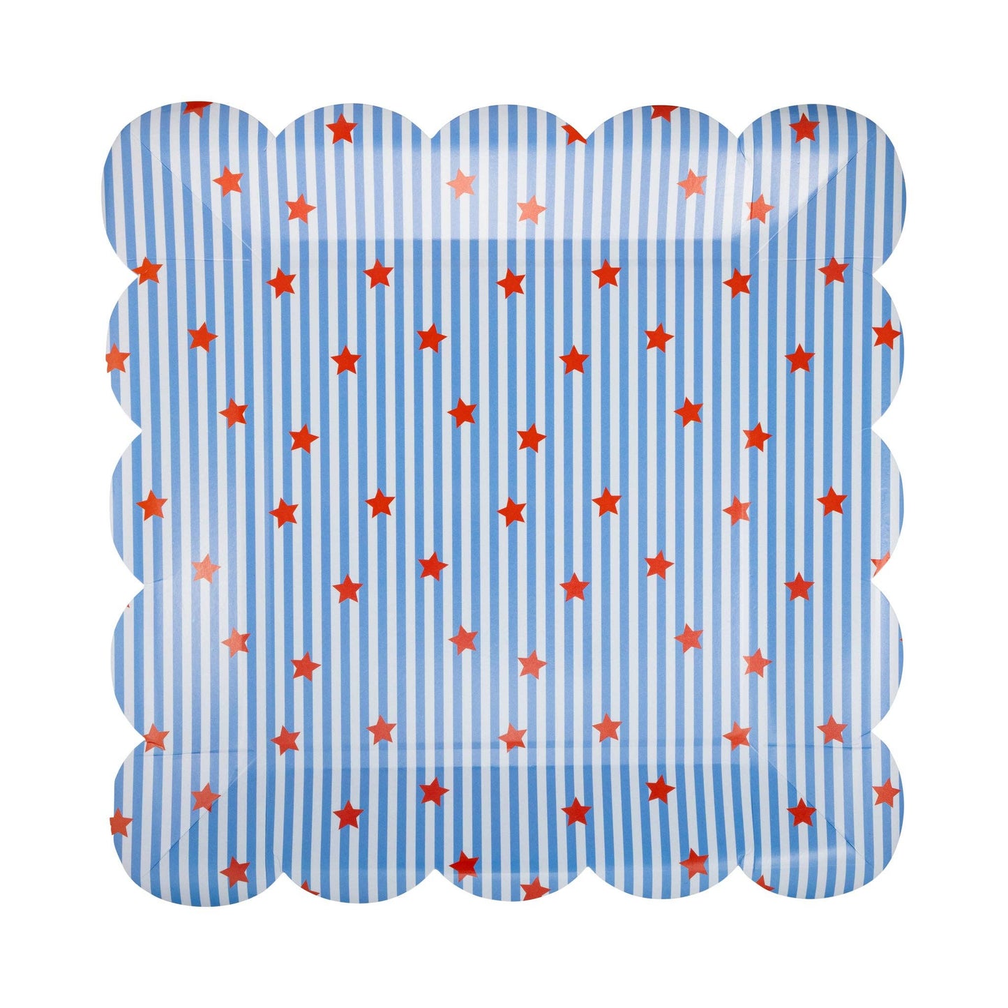 Stripes and Stars Paper Plate | My Mind's Eye