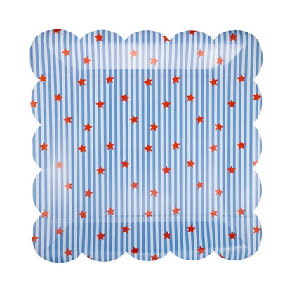 Stripes and Stars Paper Plate | My Mind's Eye