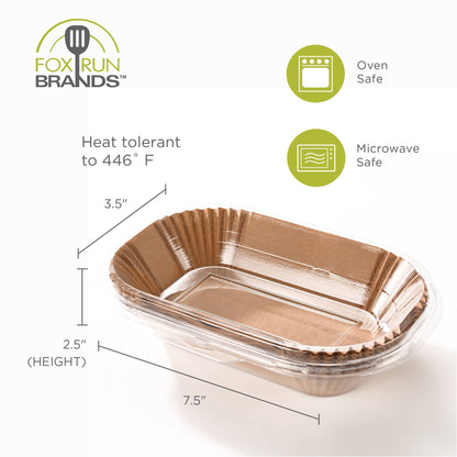 Parchment Paper Loaf Pan Liners - 9" x 5" | Fox Run Brands