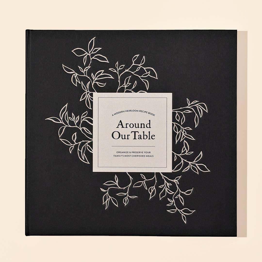 Around Our Table: Blank Recipe Book with Recipe Cards | Paige Tate & Co.
