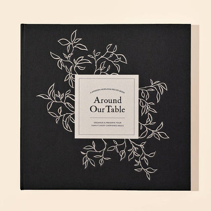 Around Our Table: Blank Recipe Book with Recipe Cards | Paige Tate & Co.