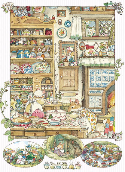 Brambly Hedge Picnic Preparations - 500pc Puzzle | Cobble Hill Puzzles
