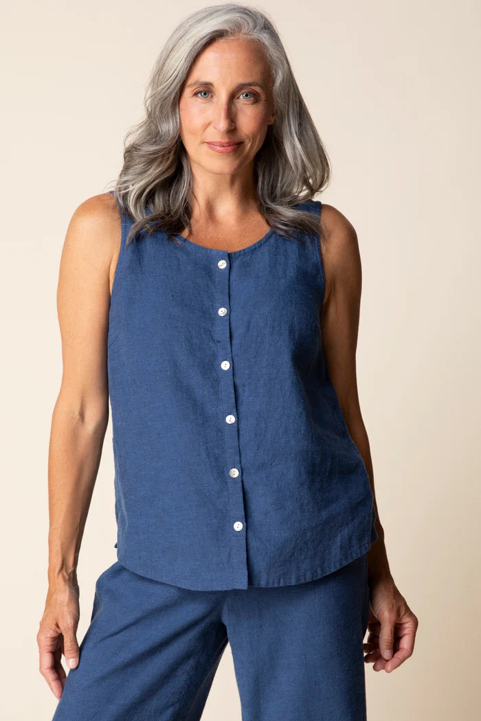 Linen Bistro Tank | Habitat Clothing