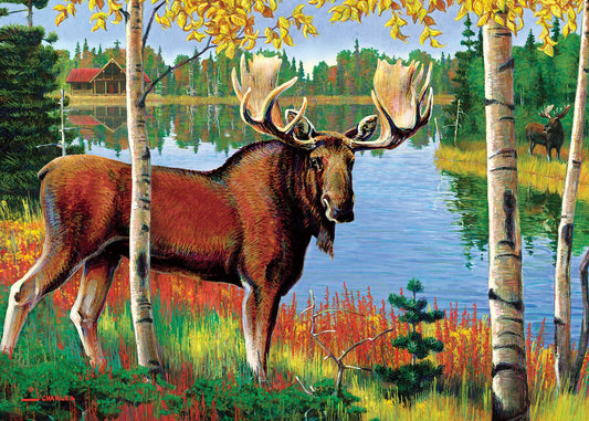 Moose 35pc Tray Puzzle | Cobble Hill Puzzles