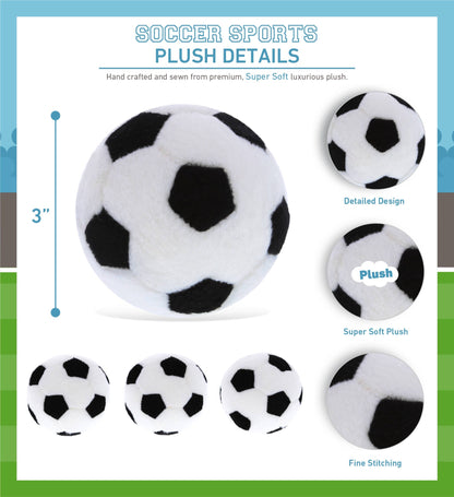 Soccer Ball Plush - 3" | Cota Global