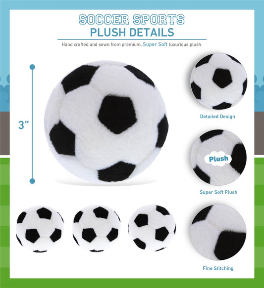 Soccer Ball Plush - 3" | Cota Global