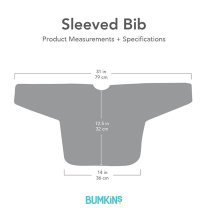 Sleeved Bib: Winnie Loves Hunny | Bumkins