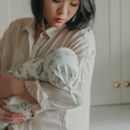 Hundred Acre Wood Top Knot Hat | Copper Pearl