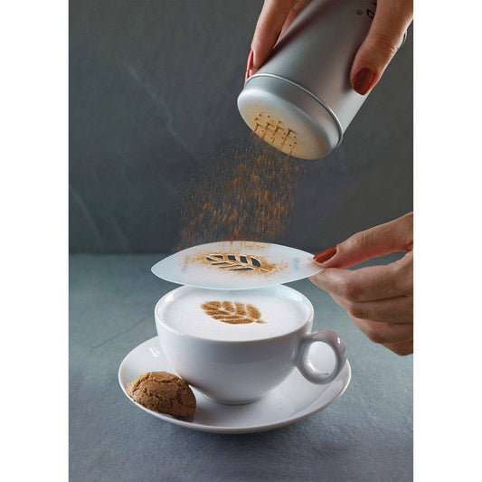 Set of Cappuccino Art Stencils | HIC Kitchen