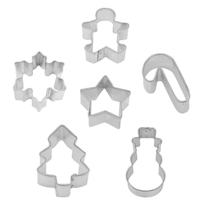 Mini Christmas Cookie Cutter Set | R&M International