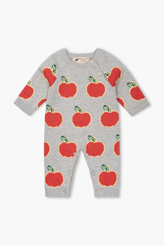 Fall Apples Sweater Romper | Monica + Andy