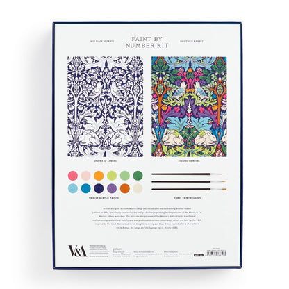 William Morris Brother Rabbit Paint by Number | Galison