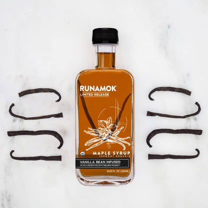 Vanilla Bean Infused Organic Maple Syrup | Runamok