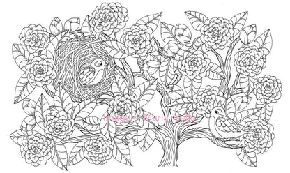 Twilight Garden Coloring Book | Gibbs Smith