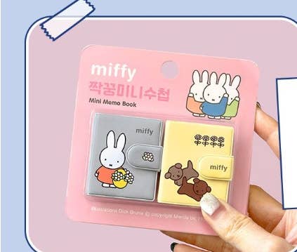 Miffy Mini Memo Notebook | K-Wonderland