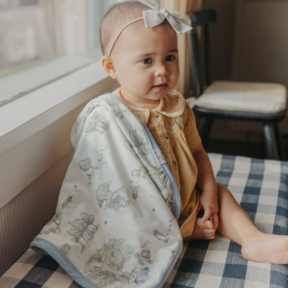 Hundred Acre Wood Three-Layer Security Blanket Set | Copper Pearl