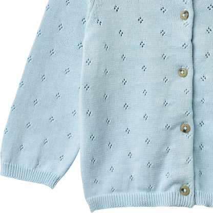 Summer Sky Maia Knit Cardigan | Wheat