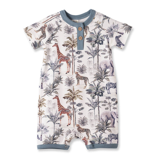 Jungle Safari Bamboo Shorty | Tesa Babe