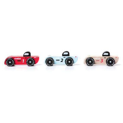 Cubika Wooden Racing Cars | Toysmith