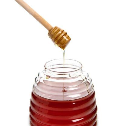 Glass Honey Jar With Lid And Honey Dipper | HIC Kitchen