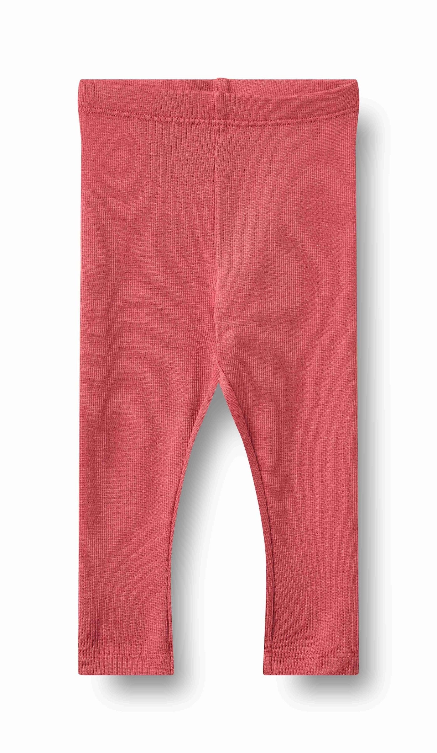 Maddy Raspberry Rib Leggings | Wheat