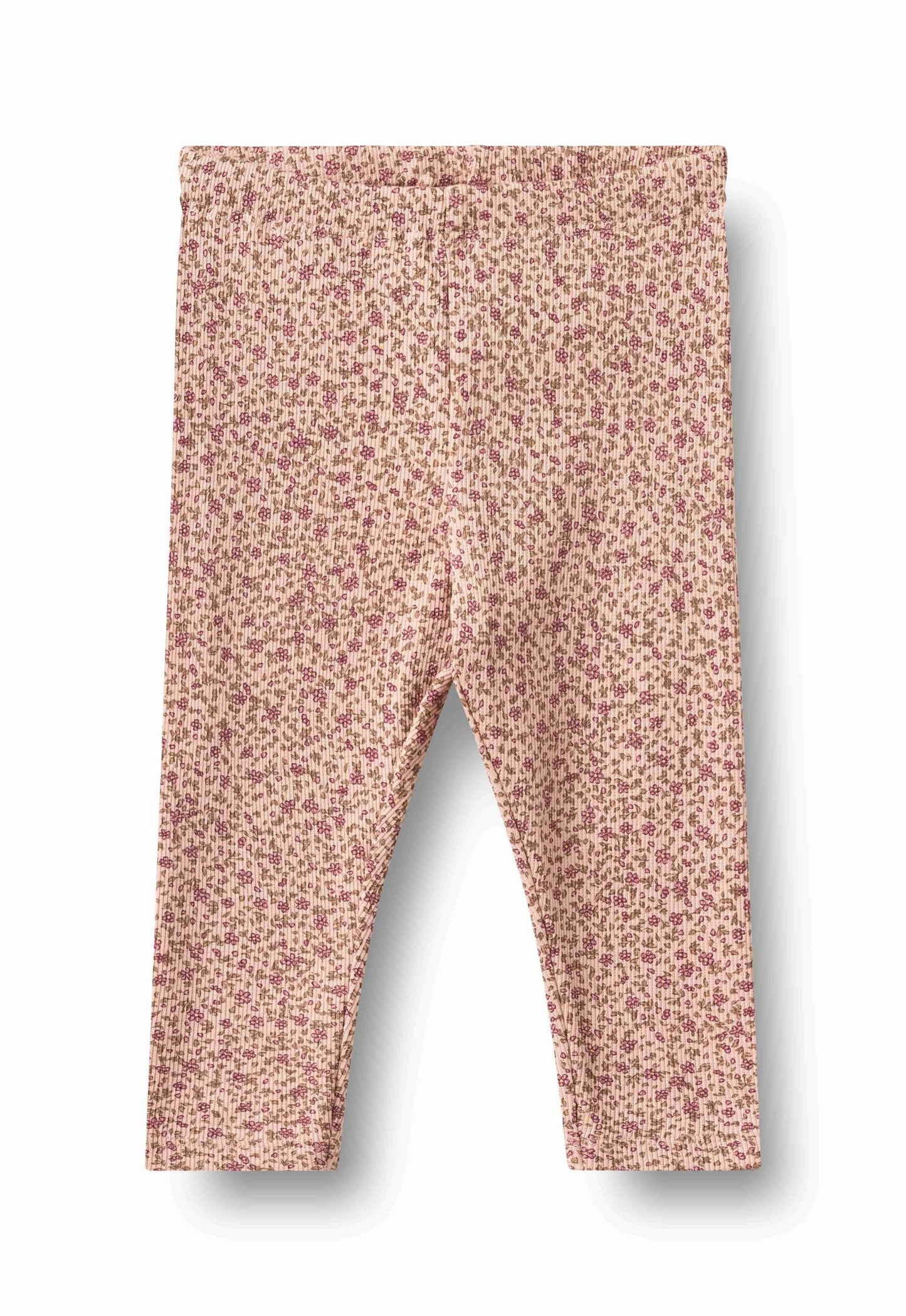 Jules Dime Rose Floral Leggings | Wheat