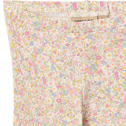 Blush Flower Meadow Jules Leggings | Wheat