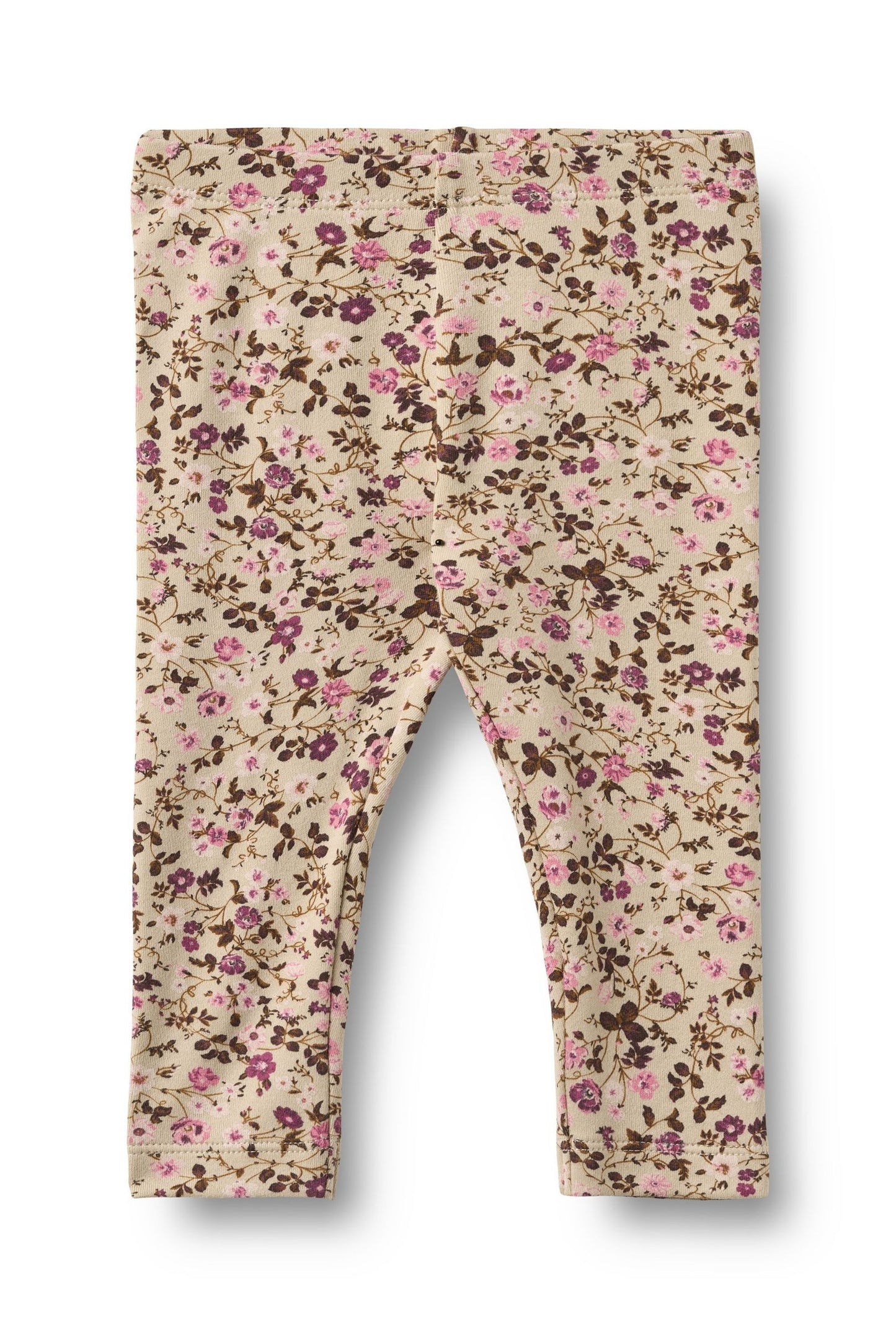 Jules Soft Sand Flower Wine Leggings | Wheat