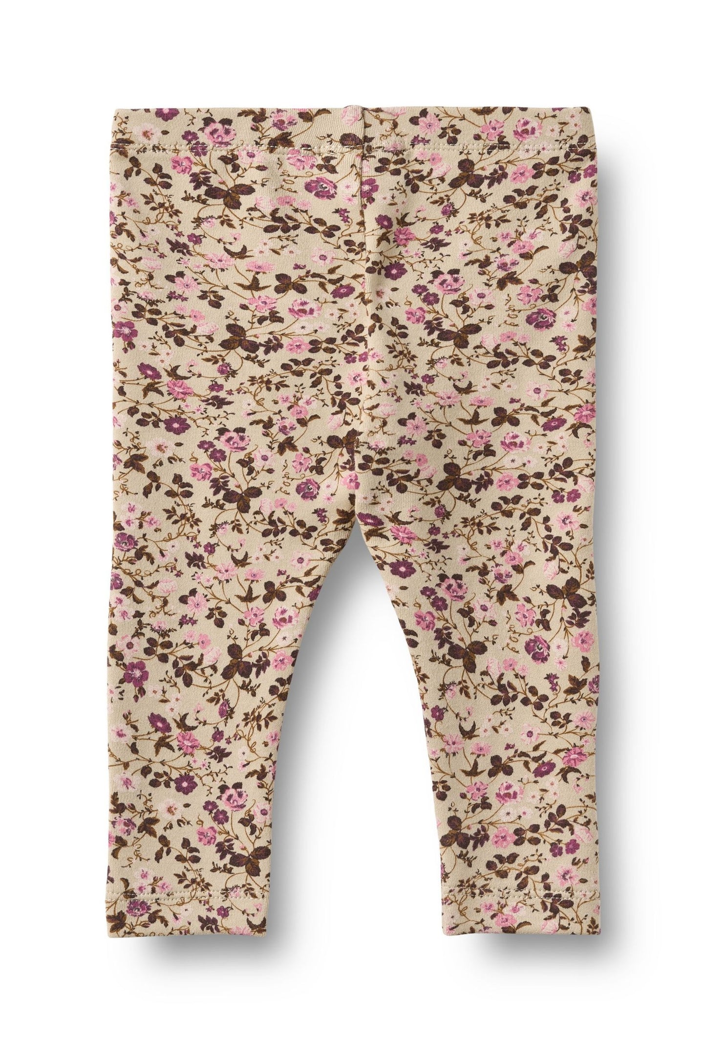 Jules Soft Sand Flower Wine Leggings | Wheat