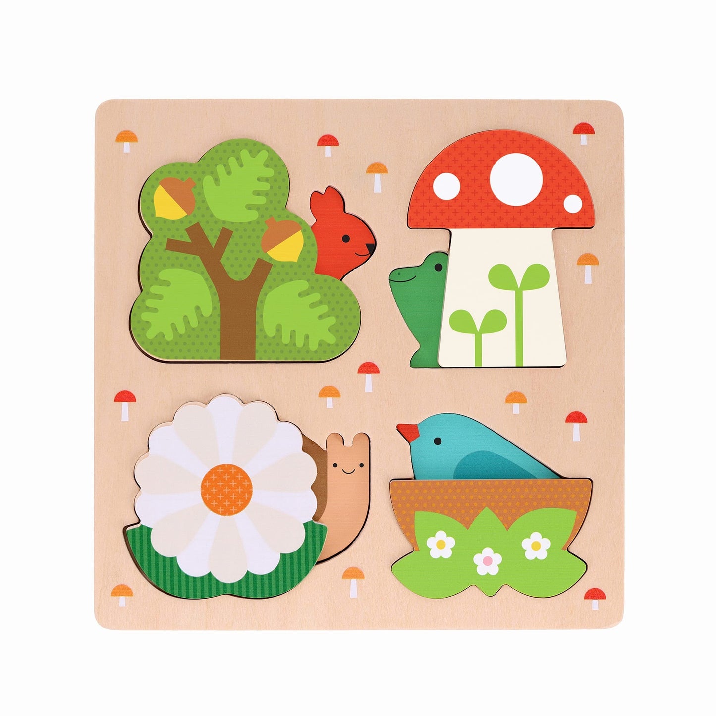 This Is My Home Wooden Puzzle | Petit Collage