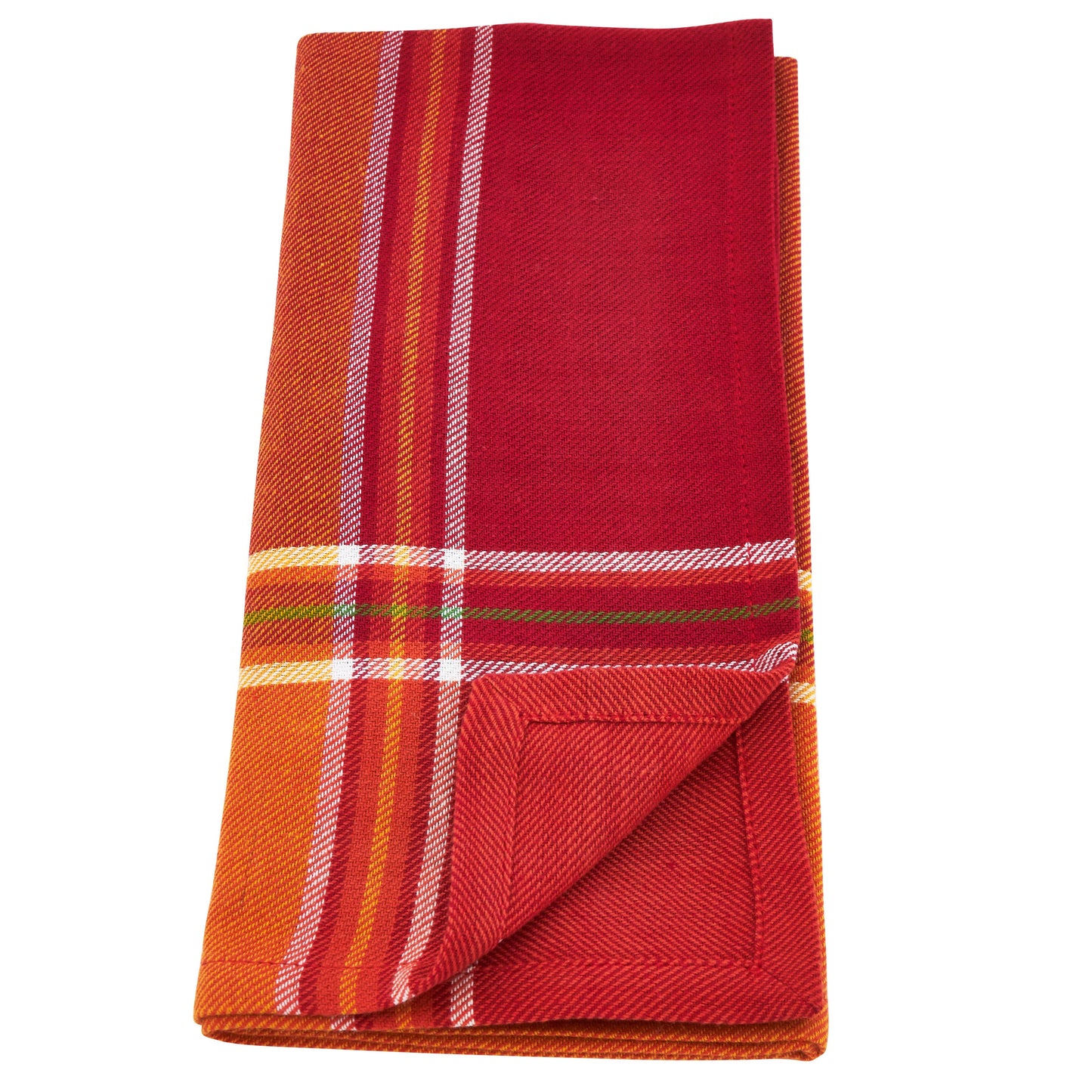 Pumpkin and Leaf Jacquard Cloth Napkin Set/4 | Saro Lifestyle