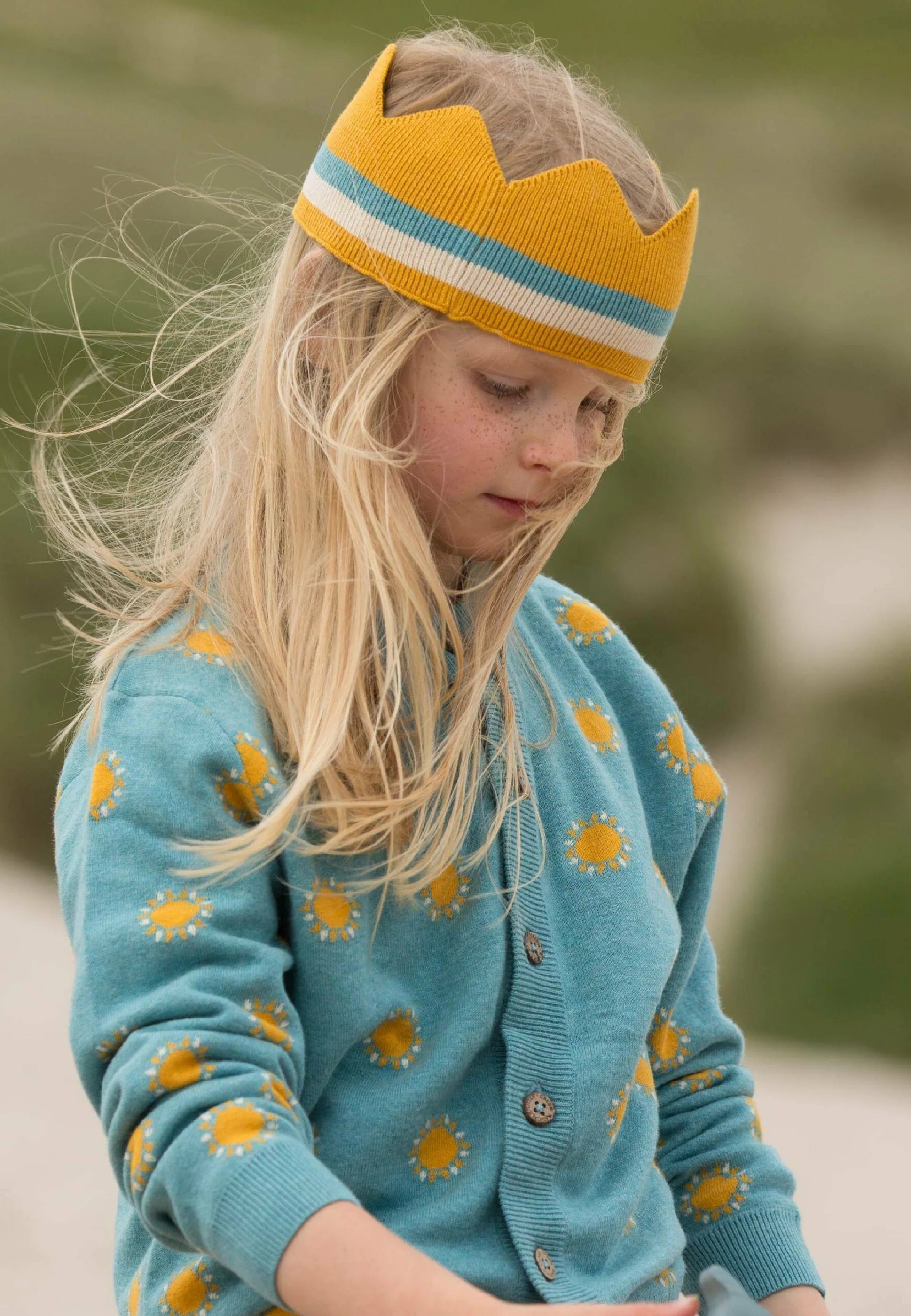 From One to Another Sunshine Knit Cardigan | Little Green Radicals