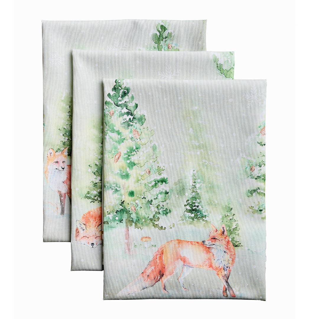 Winter Mornings Towels (Set of 3) | Maison d'Hermine