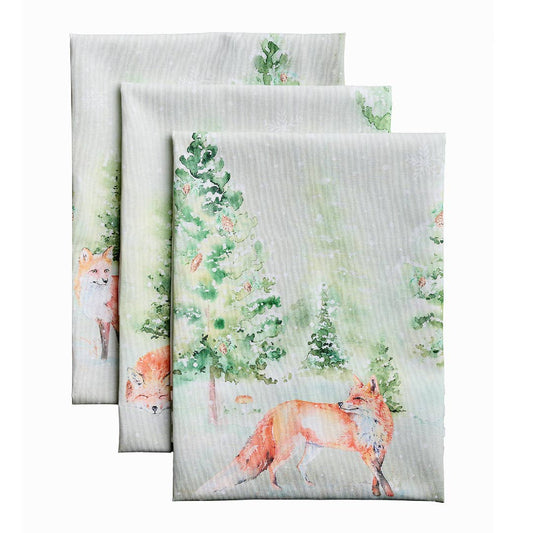 Winter Mornings Towels (Set of 3) | Maison d'Hermine