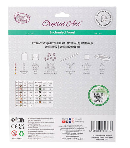 Crystal Art Card Kit: Enchanted Forest | Outset Games