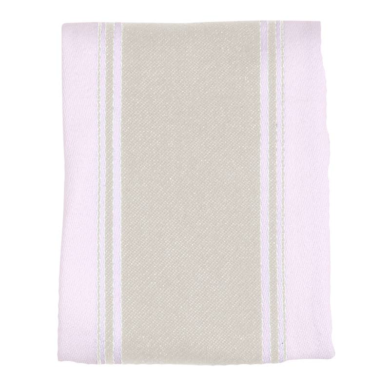 Love Colour Striped Tea Towel - Stone | Dexam
