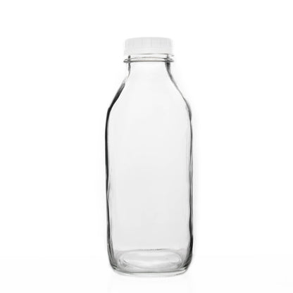Glass Milk Bottle With Lid | Fox Run Brands