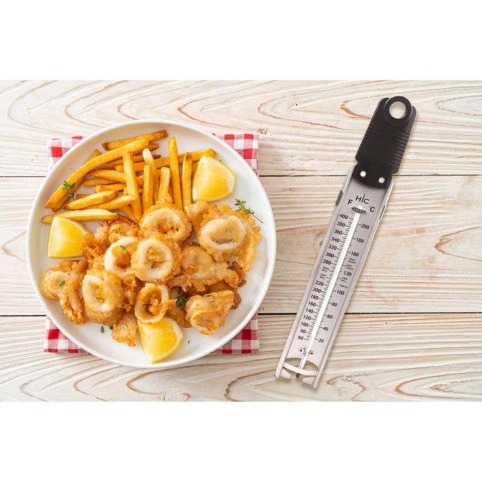 Adjustable Candy & Deep Fry Thermometer | HIC Kitchen
