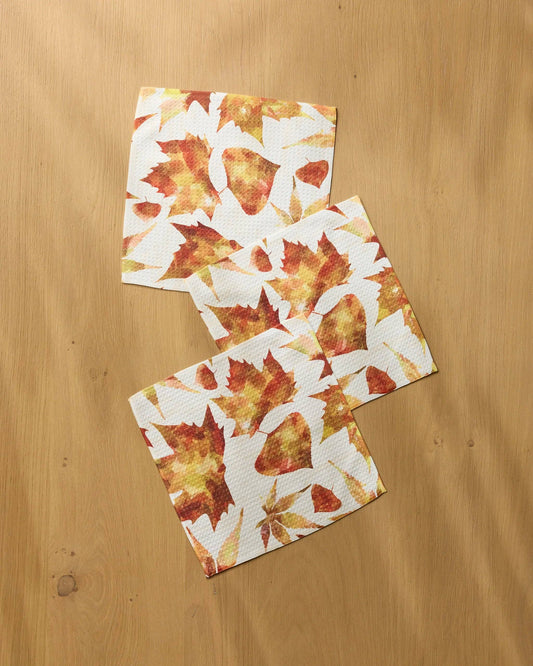 Painted Fall Dishcloth Set | Geometry