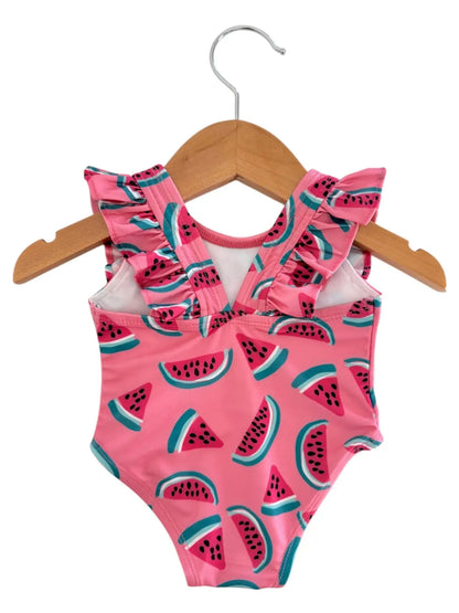 Watermelon UPF 50+ Monaco Swimsuit | Siix Collection