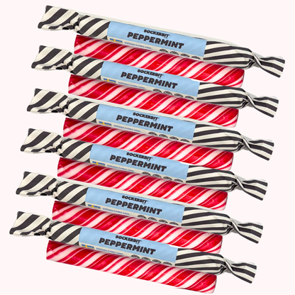 Swedish Peppermint Candy Canes | Sockerbit